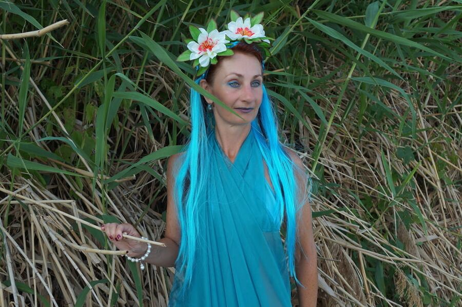 Turquoise outfil