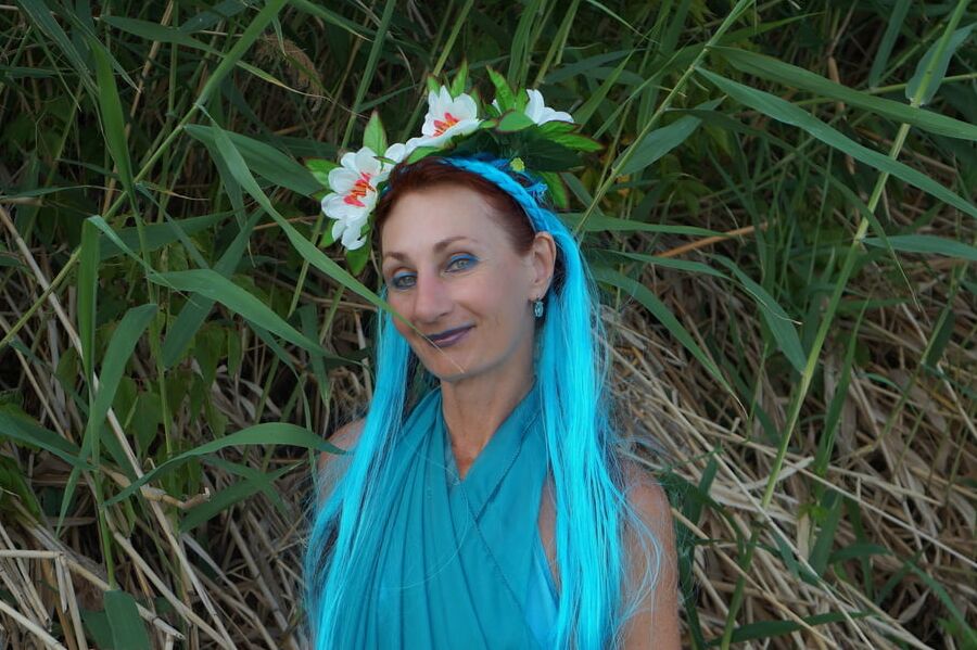 Turquoise outfil