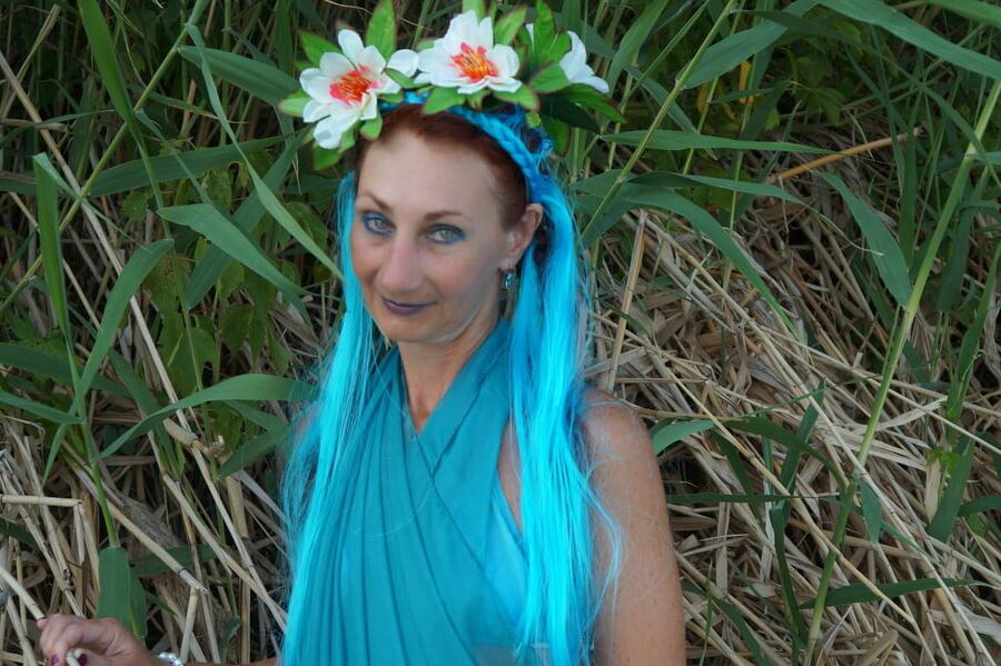 Turquoise outfil