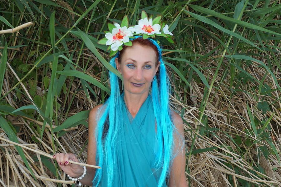 Turquoise outfil