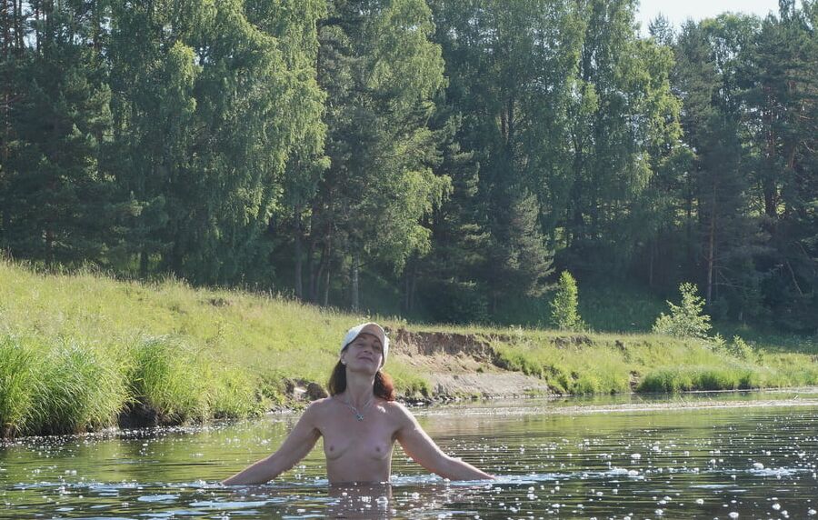 Bathing In Derzha_River