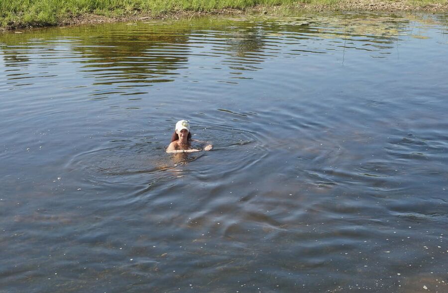 Bathing In Derzha_River