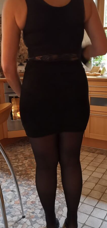 Me in skirt and...