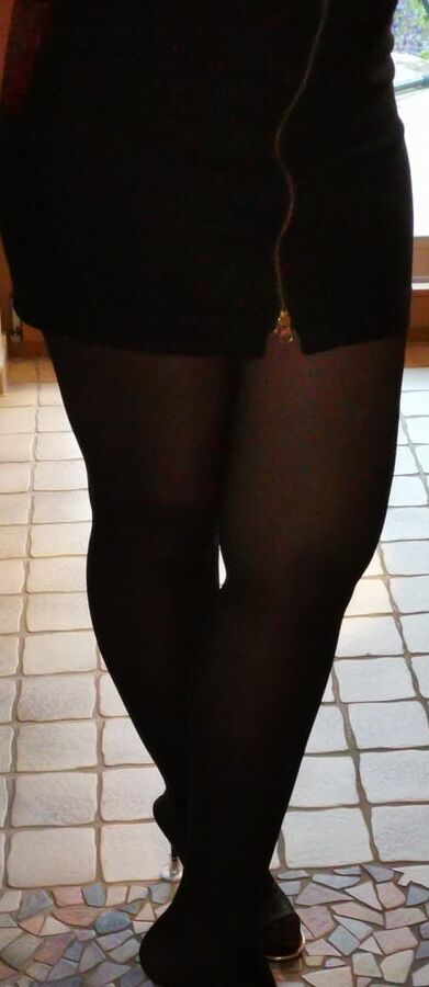 Me in skirt and...