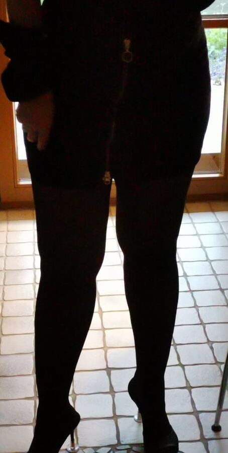 Me in skirt and...