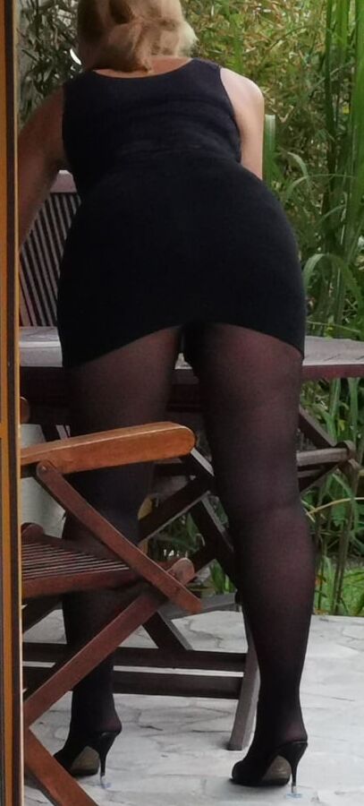 Me in skirt and...