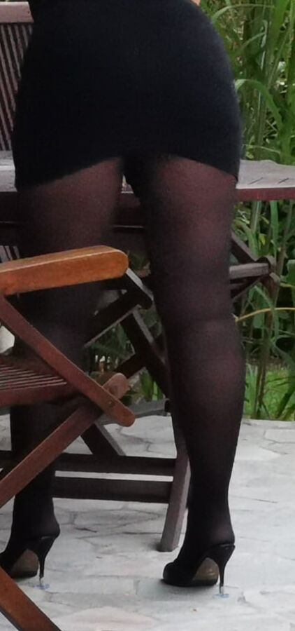 Me in skirt and...