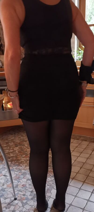 Me in skirt and...