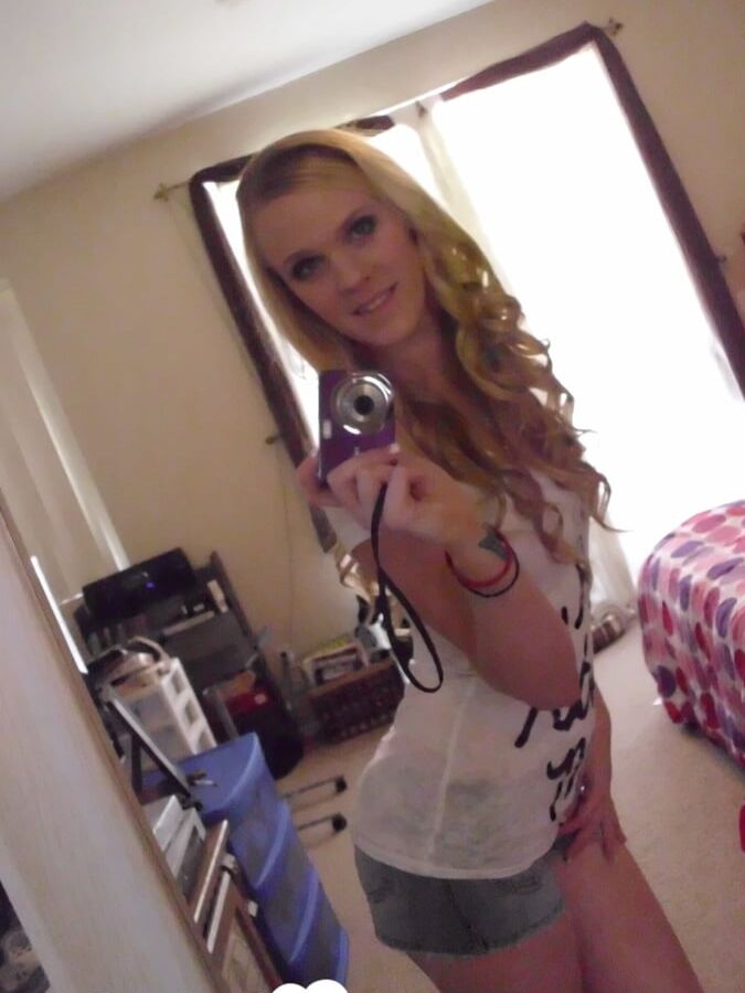 Taking some sexy pictures for my man