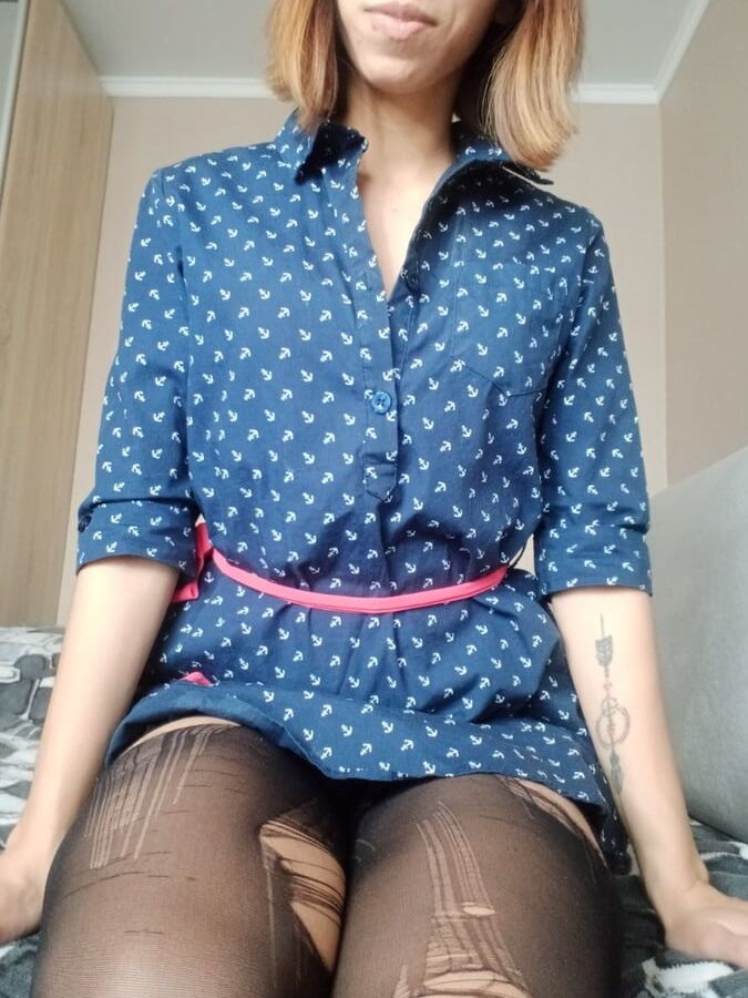 My sexy legs in stockings and my hot pussy