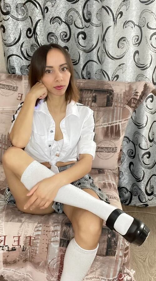 My sexy legs in stockings and my hot pussy