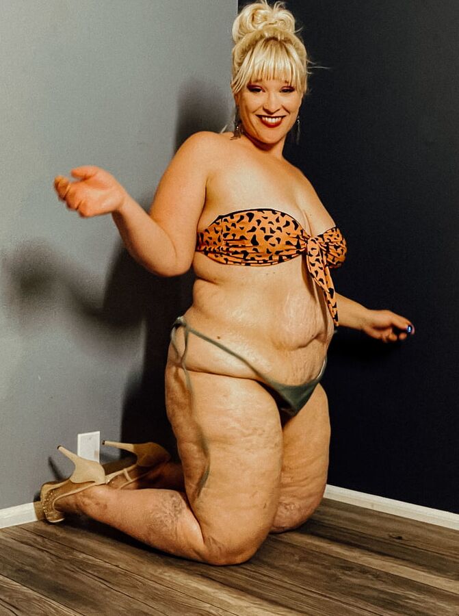 Bikinis are for Big girls Thick thighs and fat belly