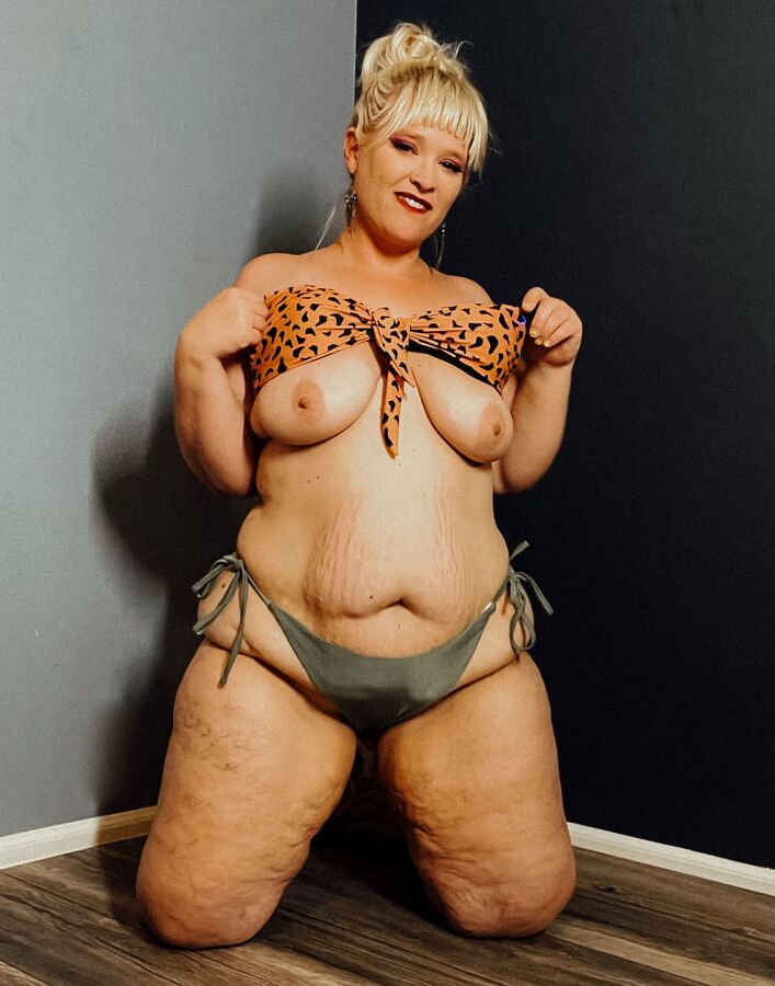Bikinis are for Big girls Thick thighs and fat belly