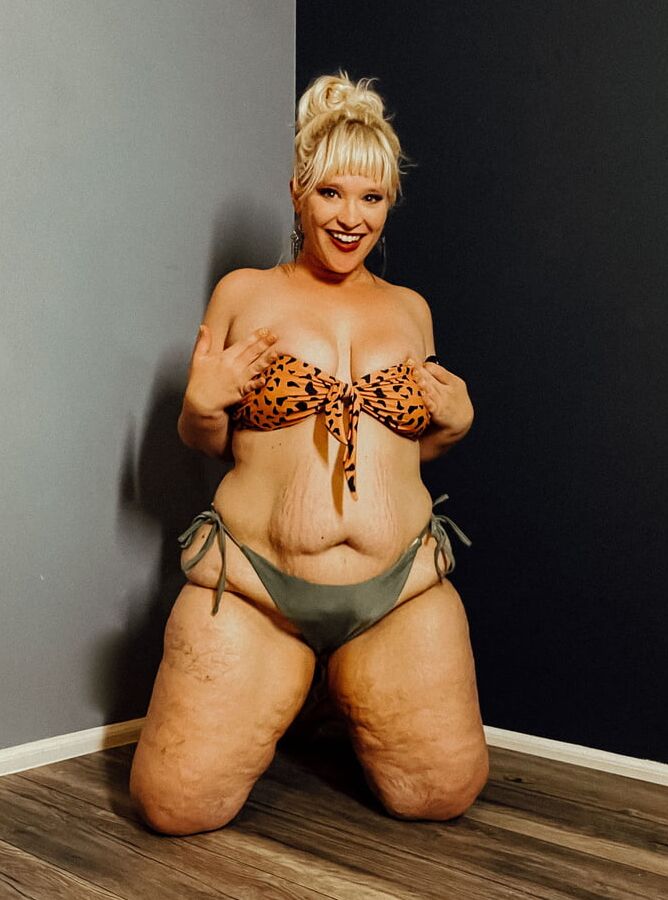 Bikinis are for Big girls Thick thighs and fat belly