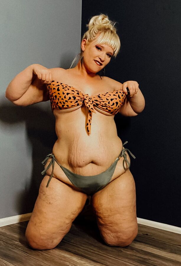 Bikinis are for Big girls Thick thighs and fat belly