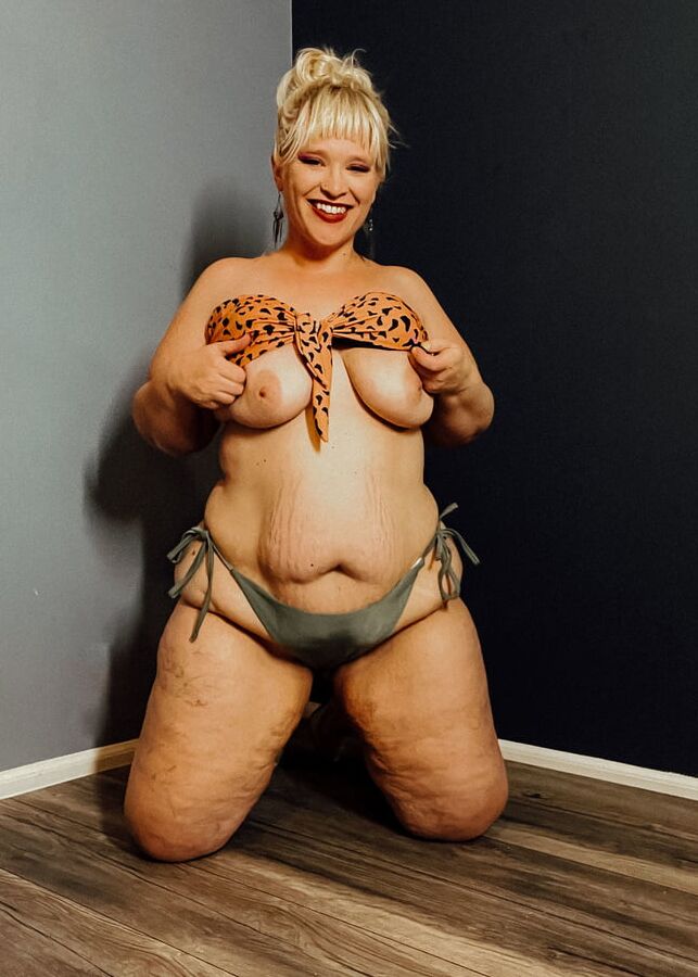 Bikinis are for Big girls Thick thighs and fat belly