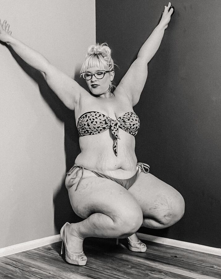 Bikinis are for Big girls Thick thighs and fat belly