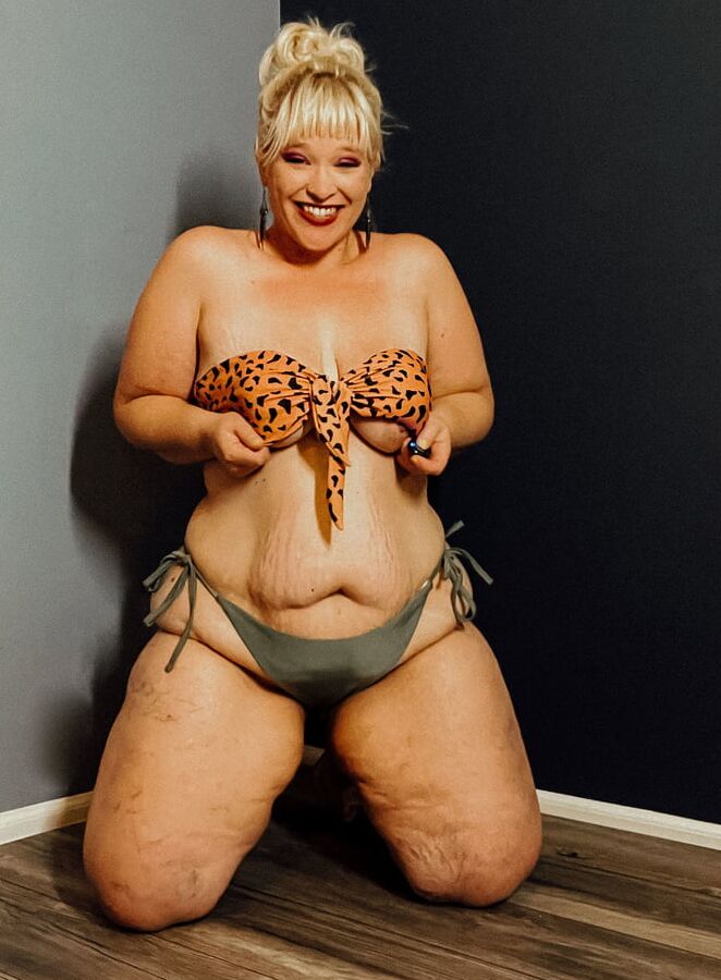 Bikinis are for Big girls Thick thighs and fat belly