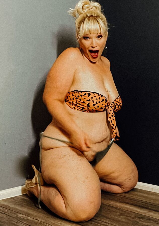 Bikinis are for Big girls Thick thighs and fat belly