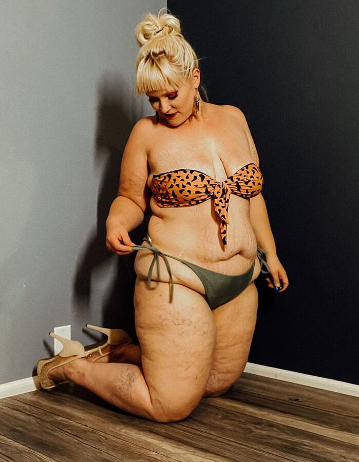 Bikinis are for Big girls Thick thighs and fat belly