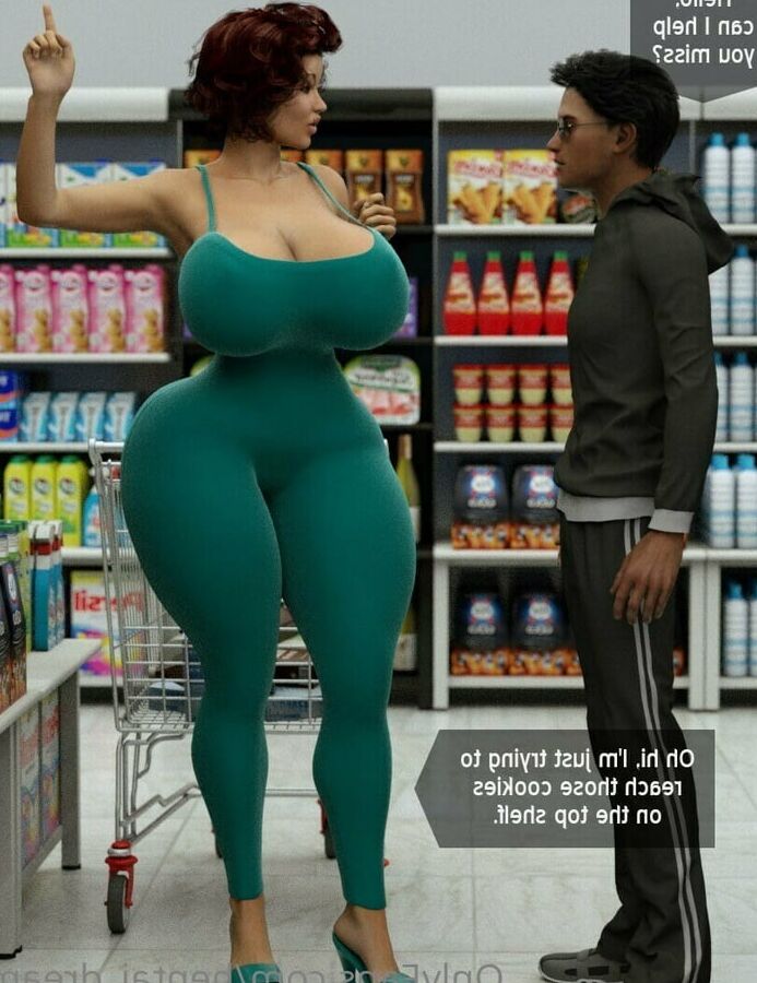 Horny At The Supermarket