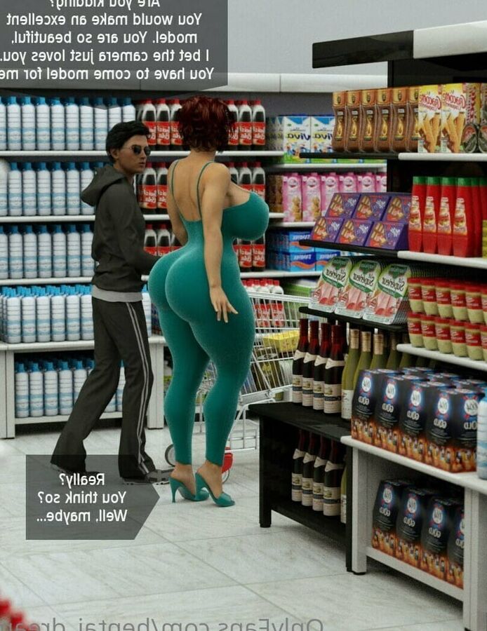 Horny At The Supermarket