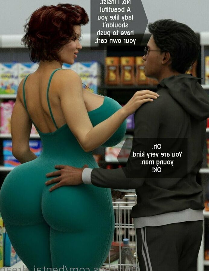 Horny At The Supermarket