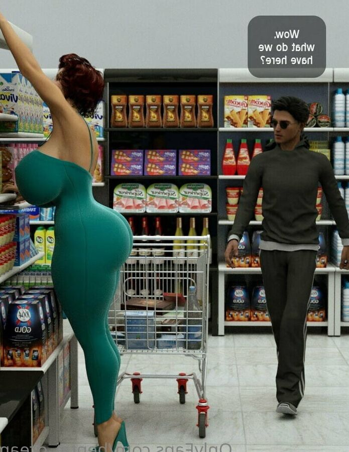 Horny At The Supermarket