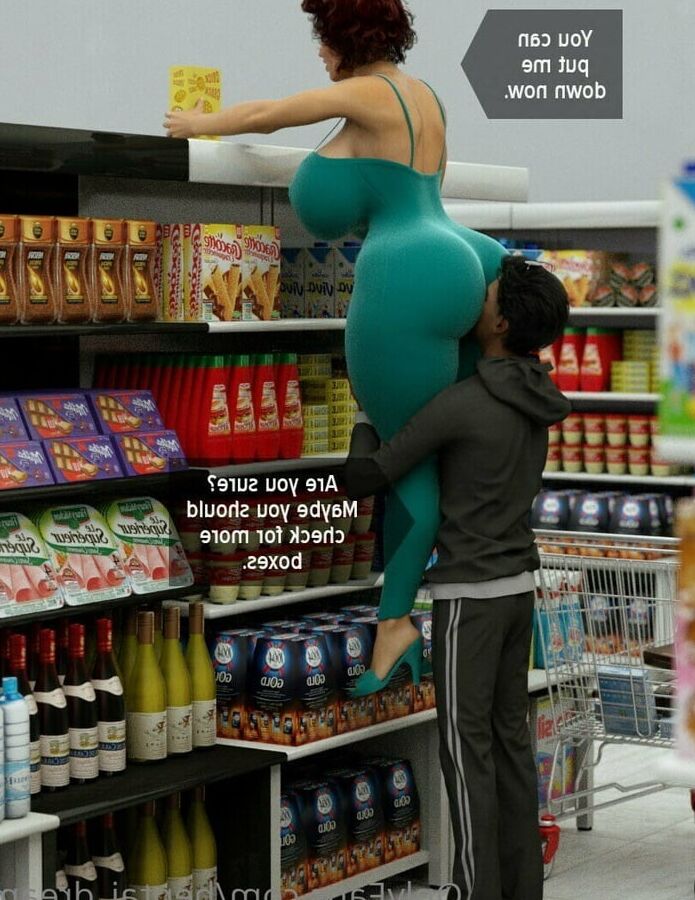 Horny At The Supermarket