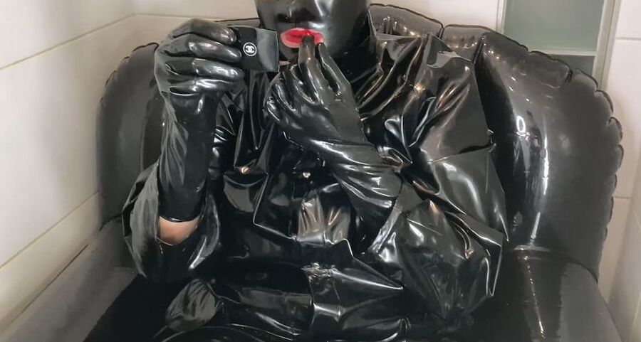 Pissing on Inflatable Chair