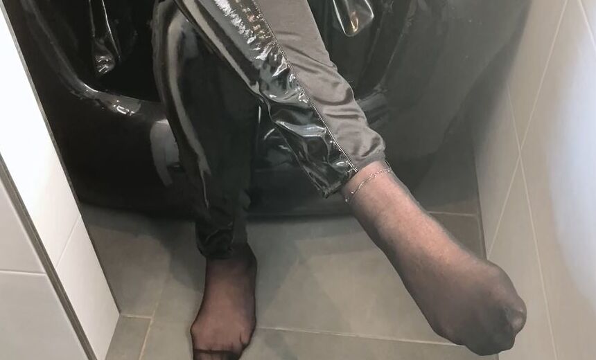 Pissing on Inflatable Chair