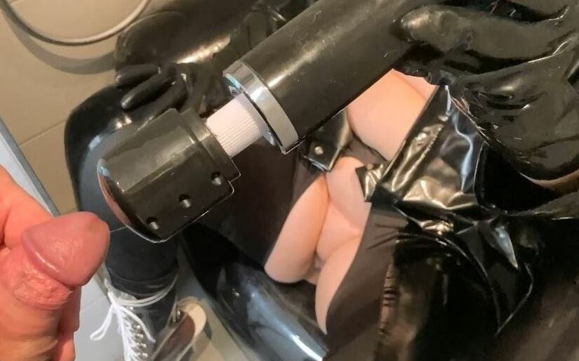 Pissing on Inflatable Chair