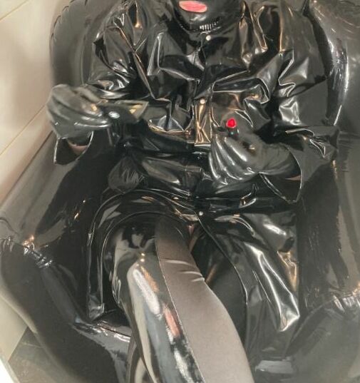 Pissing on Inflatable Chair