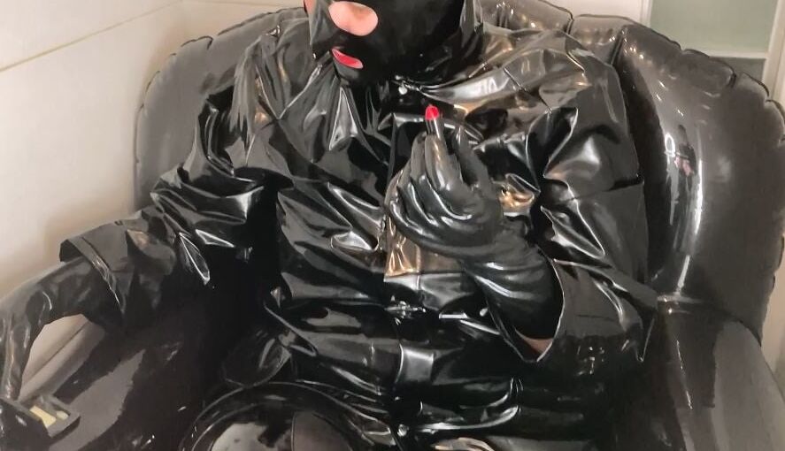 Pissing on Inflatable Chair