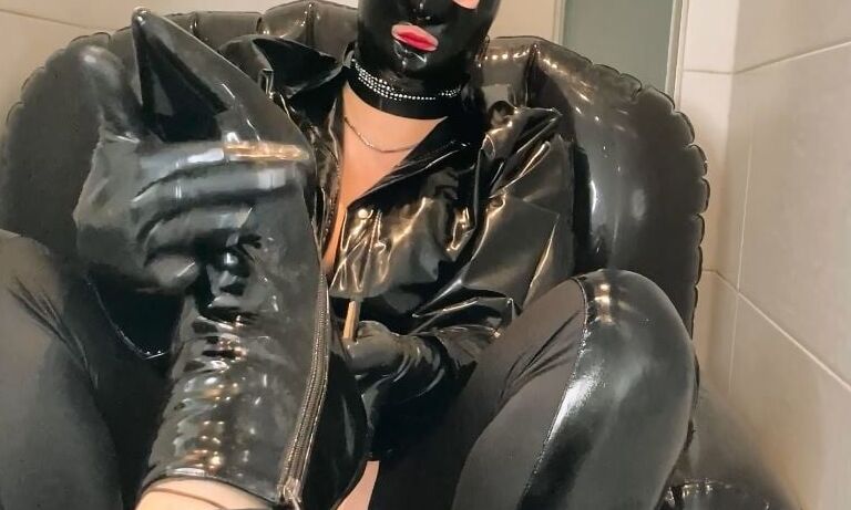 Pissing on Inflatable Chair