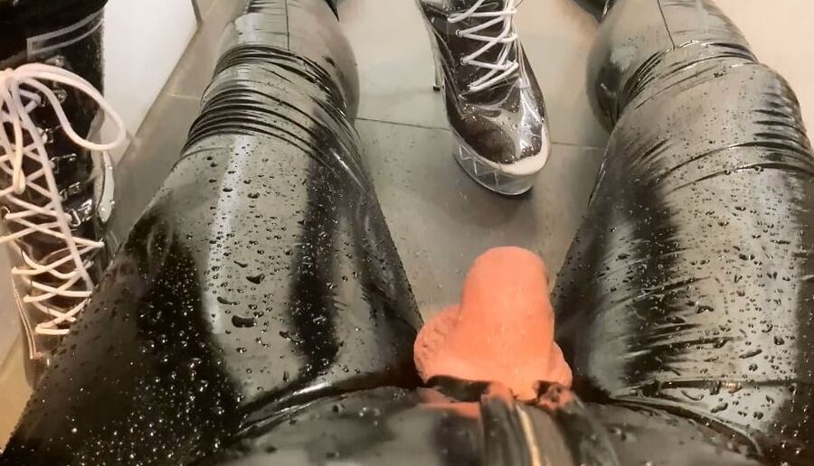 Pissing on Inflatable Chair