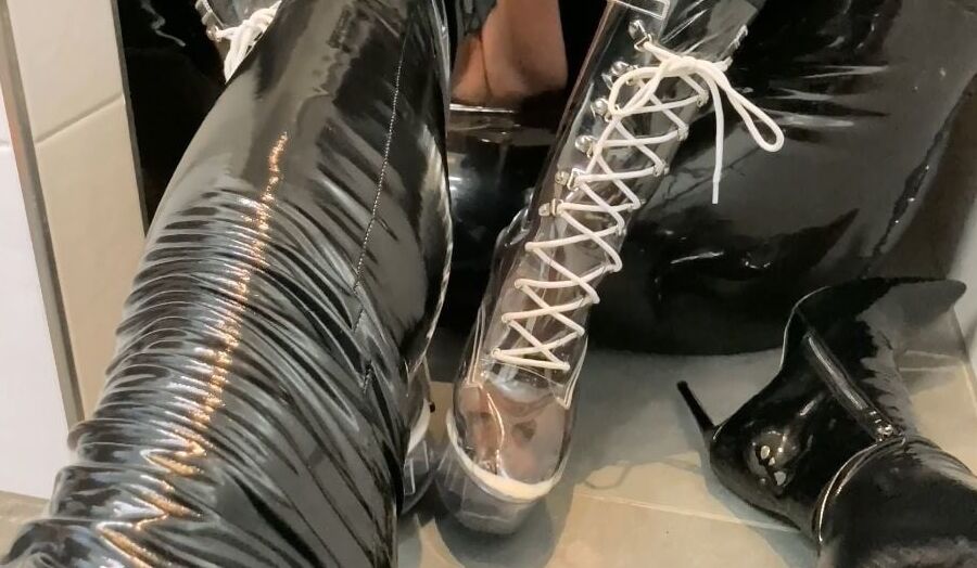 Pissing on Inflatable Chair