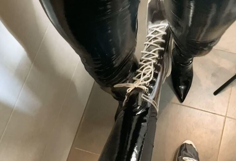 Pissing on Inflatable Chair
