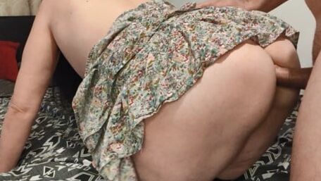 Mature MILF Anal Fuck and Creampie
