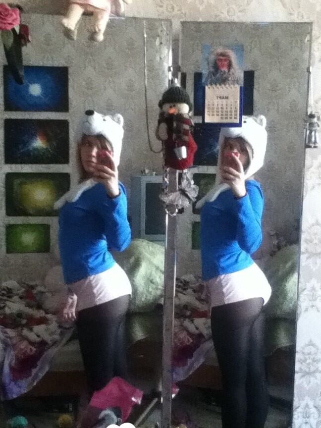 Cute princess having some fun with the camera