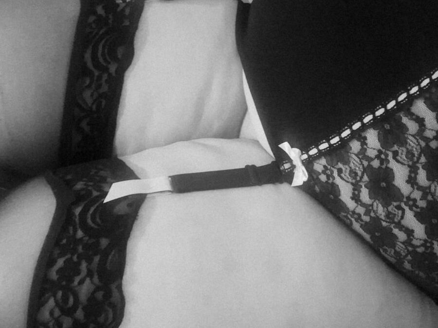 Black and White Lingerie