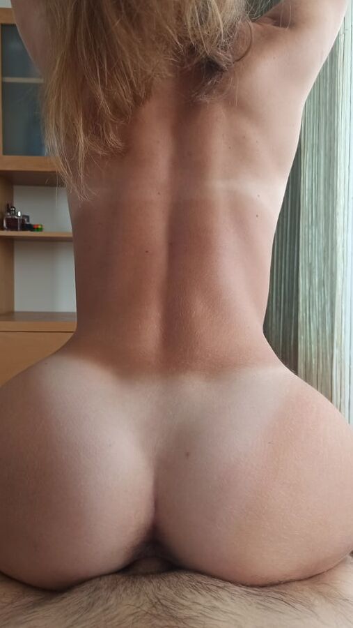 Big ass teen cowgirl pov