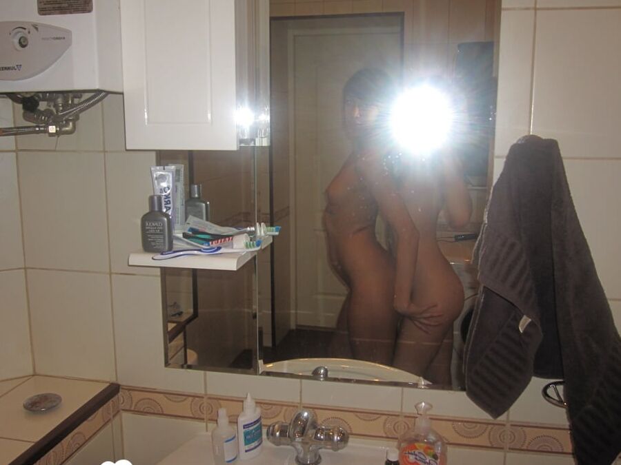 Amazing lesbian beauties play with some cream