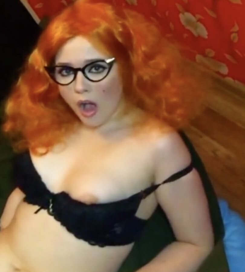 Curly redhead