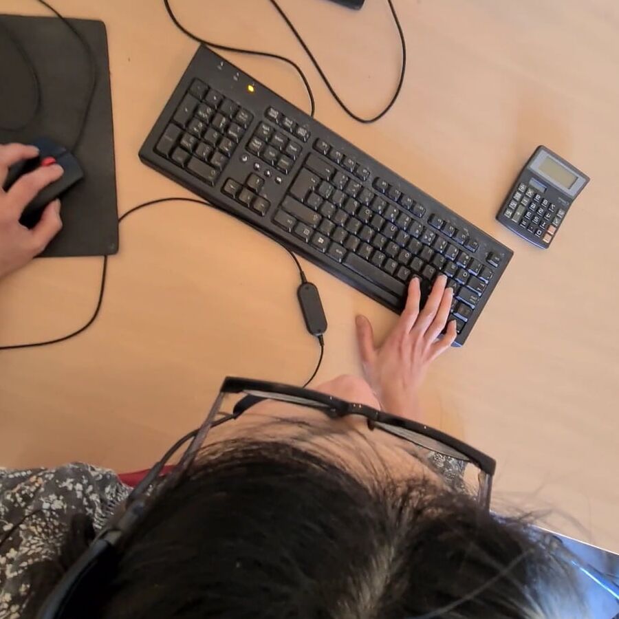 Working from home!