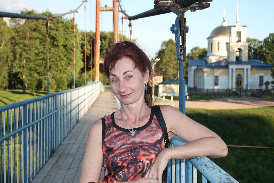 On the hanging bridge