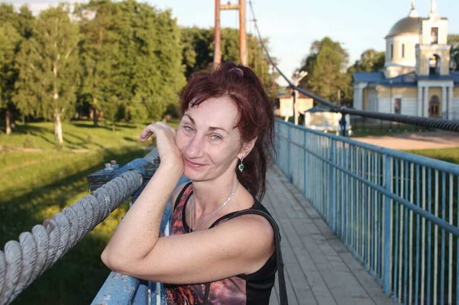 On the hanging bridge