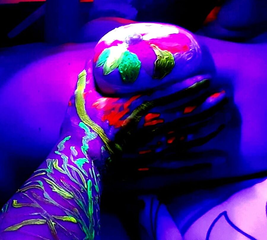 Blacklight Shooting EstefaniaErotika & KenHCore
