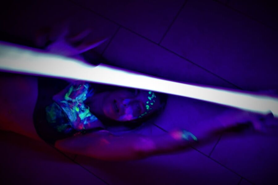 Blacklight Shooting EstefaniaErotika & KenHCore