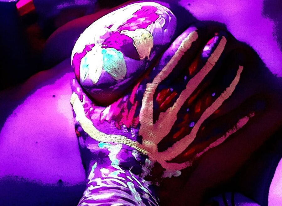 Blacklight Shooting EstefaniaErotika & KenHCore